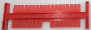DYCP-31DN Comb 18/8 wells 1.0mm for PCR Gel Electrophoresis